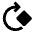 Rotate 90 Degrees Cw Fill Icon from Outlined Fill - Material Pro Set