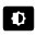 Settings Brightness Fill Icon from Outlined Fill - Material Symbols Set
