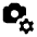 Settings Photo Camera Fill Icon from Rounded Fill - Material Pro Set