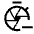 Shutter Speed Minus Icon from Sharp Line - Material Symbols Set