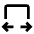 Transform Width Icon from Outlined Line - Material Pro Set