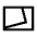 Transition Chop Icon from Sharp Line - Material Symbols Set