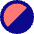 Bottom Right Half Shadow Circle Icon from Sharp Pop Set