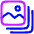 Burst Mode Camera Icon from Plump Neon Set