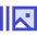 Gallery Slide Icon from Sharp Duo Set