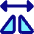 Mirror Horizontally Icon from Core Pop Set