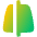 Trapezoid Line Vertical Icon from Flex Gradient Set