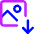 Download Compress Image Icon from Core Neon Set
