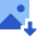 Download Compress Image Icon from Sharp Flat Set