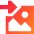 Export To Picture Icon from Sharp Gradient Set