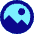 Image In Circle Icon from Sharp Pop Set