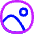 Image In Circle Icon from Flex Neon Set