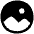 Image In Circle Icon from Plump Solid Set