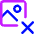 Image Photo Delete Icon from Core Neon Set