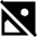 Image Photo Hide Icon from Sharp Solid Set