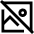 Image Photo Hide Icon from Sharp Line Set