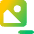 Image Photo Remove Icon from Core Gradient Set