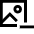 Image Photo Remove Icon from Sharp Line Set