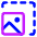 Image Photo Resize Icon from Core Neon Set