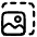 Image Photo Resize Icon from Plump Line Set