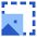 Image Photo Resize Icon from Sharp Flat Set