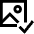 Image Photo Select Icon from Sharp Line Set