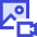 Image To Video Icon from Sharp Duo Set
