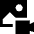 Image To Video Icon from Sharp Solid Set
