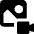 Image To Video Icon from Core Solid Set