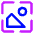 Image Wallpaper Scan Icon from Core Neon Set