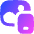 Insert From Other Device Icon from Flex Gradient Set