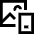 Insert From Other Device Icon from Sharp Line Set