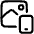 Insert From Other Device Icon from Plump Line Set
