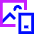 Insert From Other Device Icon from Sharp Neon Set