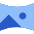 Photo Panorama Curved Icon from Sharp Flat Set