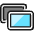 Picture Double Icon from Ultimate Colors Set