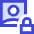 Portrait Lock Icon from Sharp Duo Set