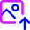 Upload Upscale Image Icon from Core Neon Set