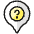 Style One Pin Question Icon from Ultimate Colors Set