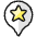 Style One Pin Star icon - Free transparent PNG, SVG. No sign up needed.