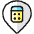 Style Three Pin Calculator Icon from Ultimate Colors Set