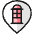 Style Three Pin Phone Box Icon from Ultimate Colors Set | Free Download as SVG Vector and Transparent PNG | Streamline icons