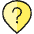 Style Three Pin Question Icon from Ultimate Colors Set