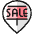 Style Three Pin Sale Icon from Ultimate Colors Set