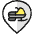 Style Three Pin Snow Scooter Icon from Ultimate Colors Set