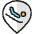 Style Three Pin Snow Slide Icon from Ultimate Colors Set