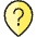 Style Two Pin Question Icon from Ultimate Colors Set