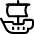Piracy Ship 1 Icon from Ultimate Regular Set
