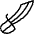 Pirate Sword icon - Free transparent PNG, SVG. No sign up needed.