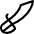 Pirate Sword icon - Free transparent PNG, SVG. No sign up needed.